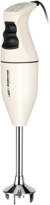 ESGE-Zauberstab 9240024 E 120 Select Creme, Stabmixer, Pürierstab inkl. Multimesser, Schlagscheibe F