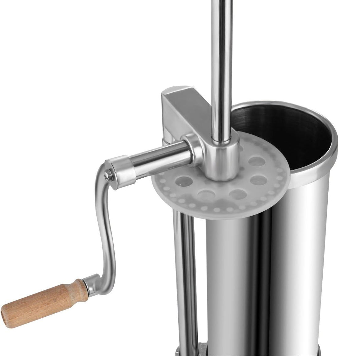 DREAMADE Wurstfüller 3,6 L, Wurstfüllmaschine Wurstmaschine aus Edelstahl & Aluminium, Wurstpresse m