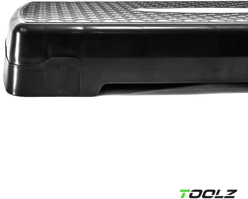 TOOLZ Power Stepper – Steppbrett für Zuhause oder das Fitnessstudio – Home-Stepper mit