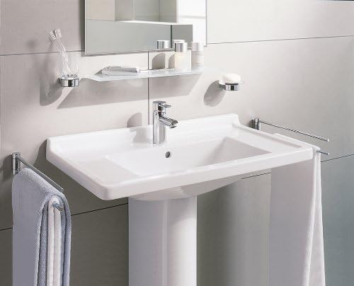 Keuco 14950019000 Plan Glashalter mit Glas chrom