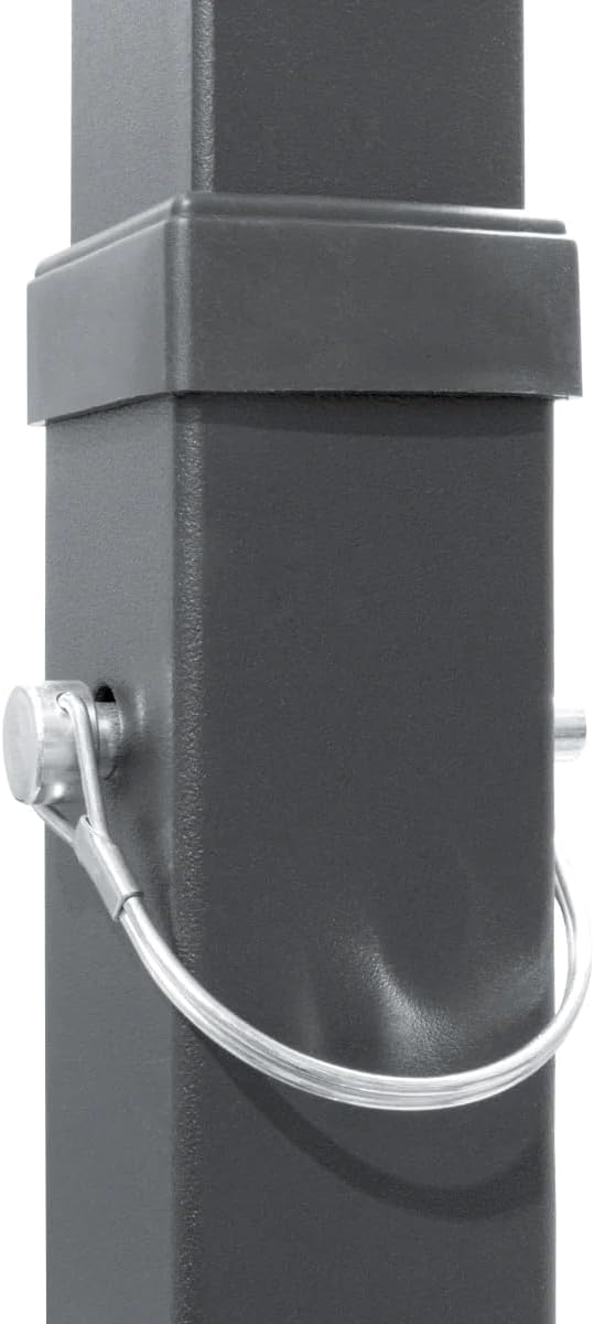 Strength Shop - Kniebeugenständer - Schwarz - Verstellbar Squat Stand in Höhe und Breite Mit Dip-Bar