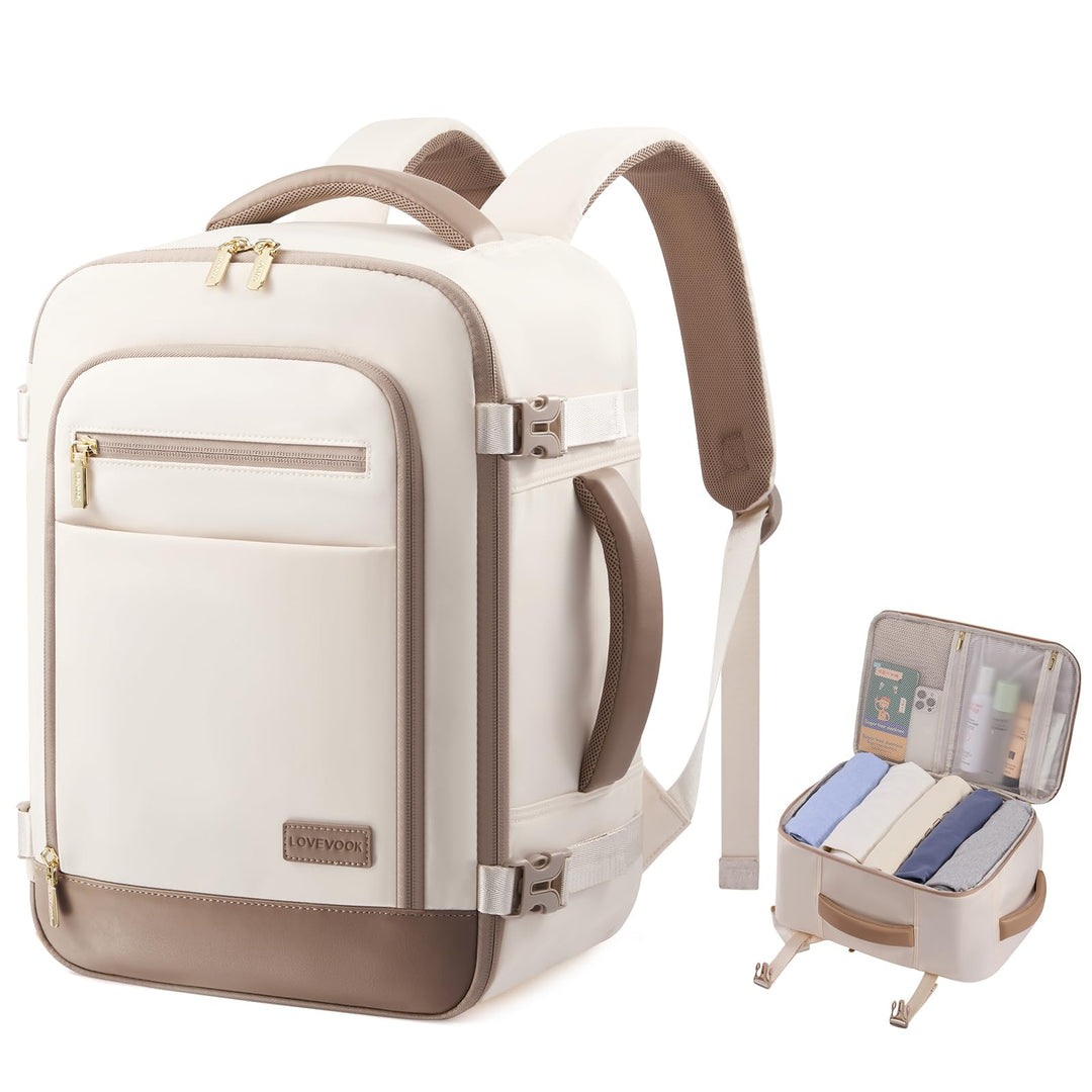 LOVEVOOK Ryanair Handgepäck 40x30x20, Handgepäck Rucksack Tasche, Reiserucksack Damen, Carry On Hand