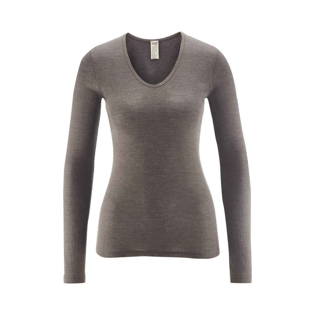 Living Crafts Langarm-Shirt 44/46, Charcoal