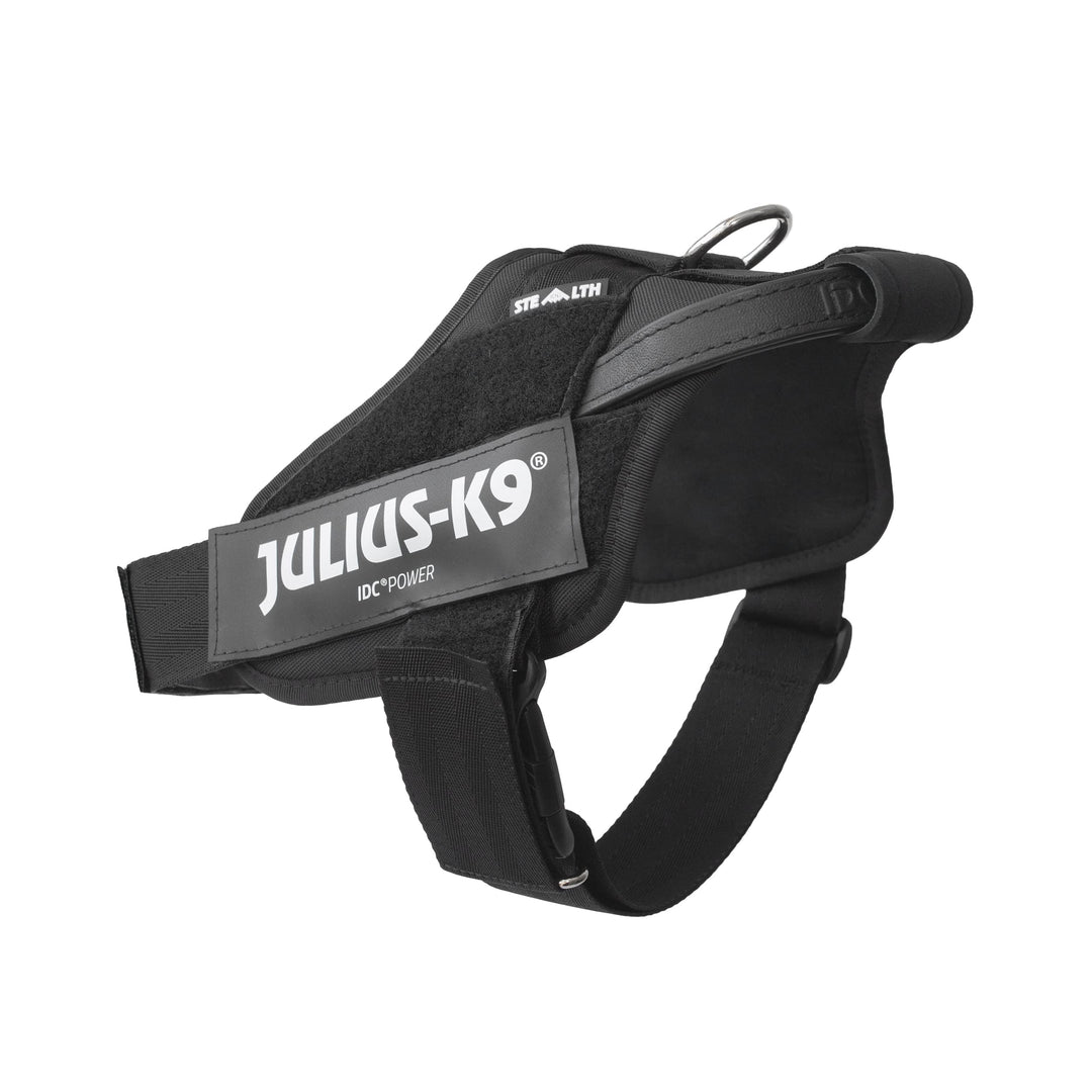 Julius-K9, 16STEALTH-P-1, IDC STEALTH Powergeschirr, Grösse: L/1, schwarz schwarz L / 1, schwarz L /