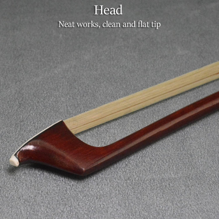 VINGOBOW Brazilwood Cello Bogen Cellobogen Pernambuco Leistung Natürlich Mongolisches Rosshaar 1/4 G