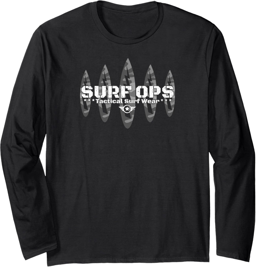 Surf Ops Taktische Doppelseitige Langarmshirt