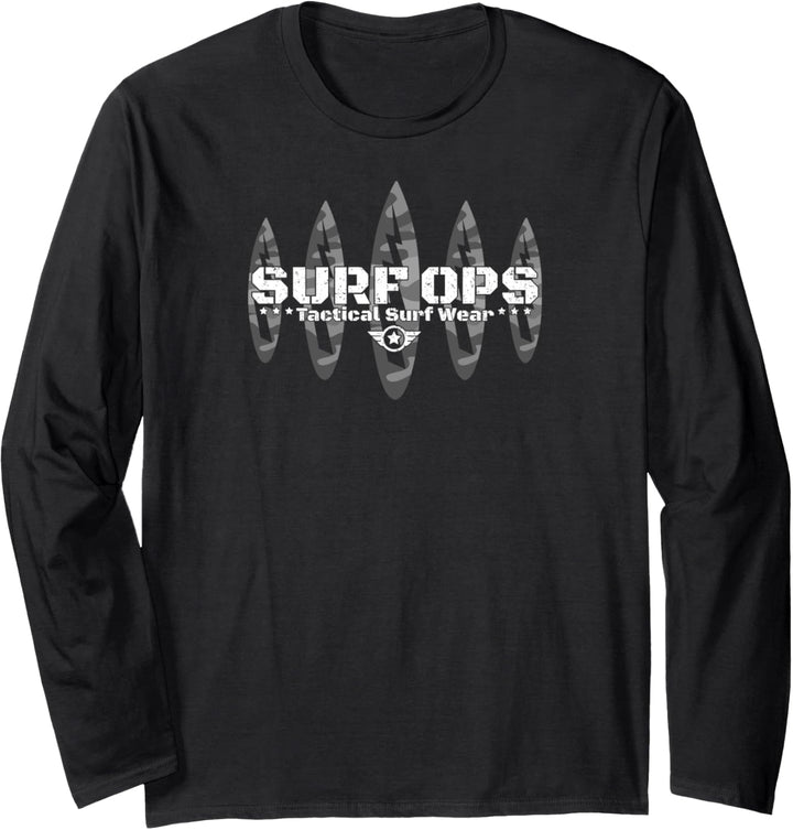 Surf Ops Taktische Doppelseitige Langarmshirt