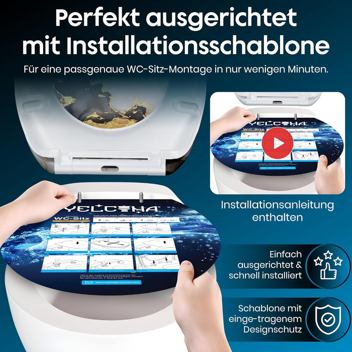 Toilettendeckel Mit Absenkautomatik | WC Sitz Mit Absenkautomatik | Klodeckel Mit Absenkautomatik |