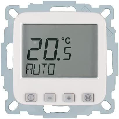 Ritzer Raumthermostat Digital für Busch-Jaeger Reflex SI, SI Linear und Duro 2000 für Fussbodenheizu
