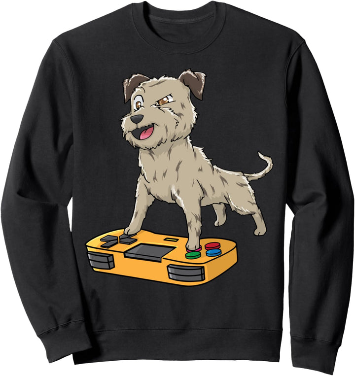 Irischer Wolfshund Anime Gaming Gamer Kawaii Sweatshirt
