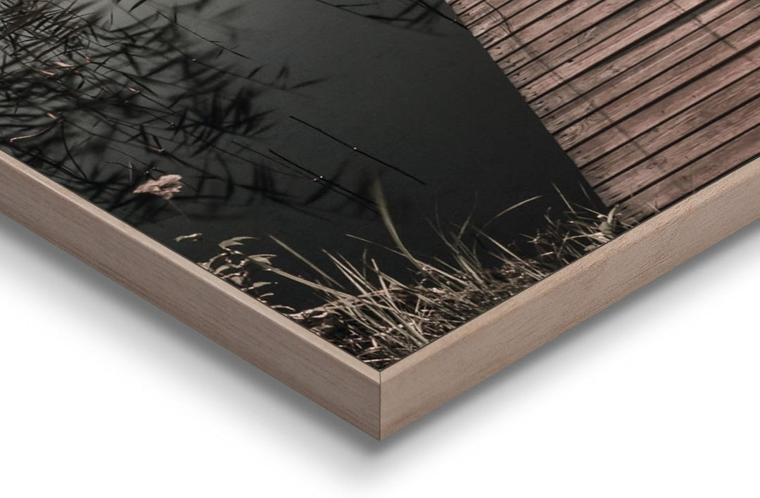 REINDERS Gerahmtes Bild im Grossformat 50 x 70 cm - Papierdruck im Rahmen Holzoptik MDF Fertigbild S