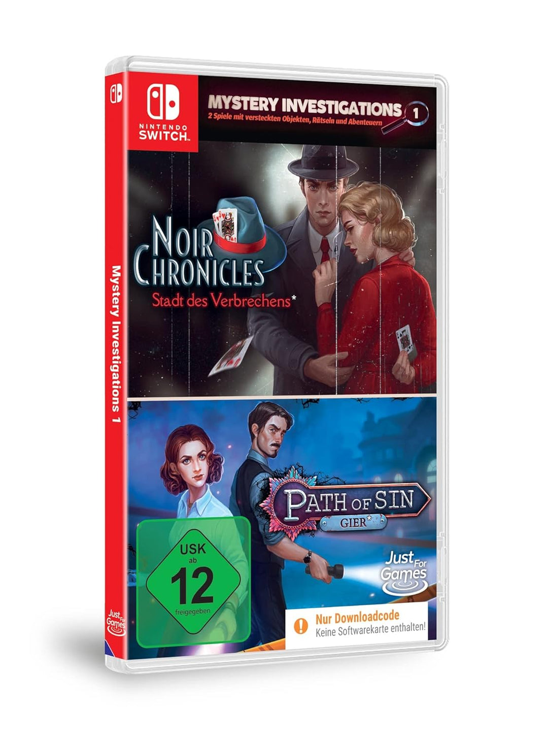 2in1 Paket Noir Chronicles und Path of Sin - Wimmelbild Spiele für Nintendo Switch
