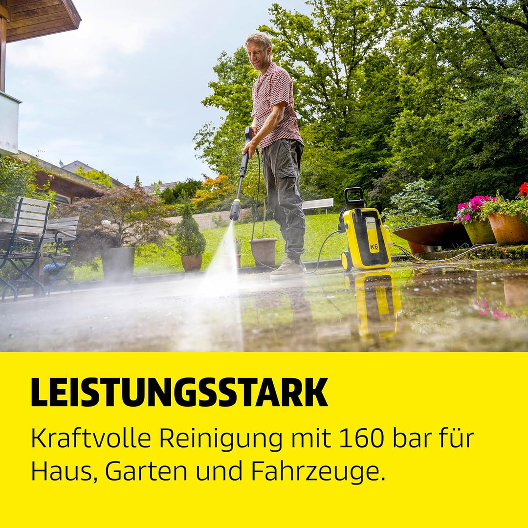 Kärcher Hochdruckreiniger K 6 Comfort Premium Home, Druck: 160 bar, Fördermenge: 510 l/h, Fläche: 50