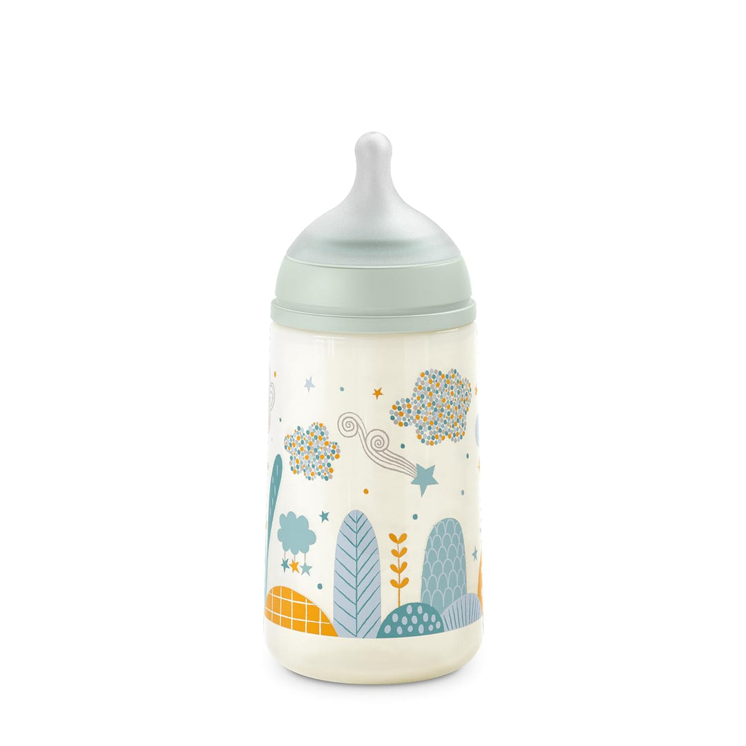 Suavinex, Pack für Neugeborene Sx Pro 0-6 Monate. Enthält: Anti-Kolik-Babyflasche 270 ml mittlerer N