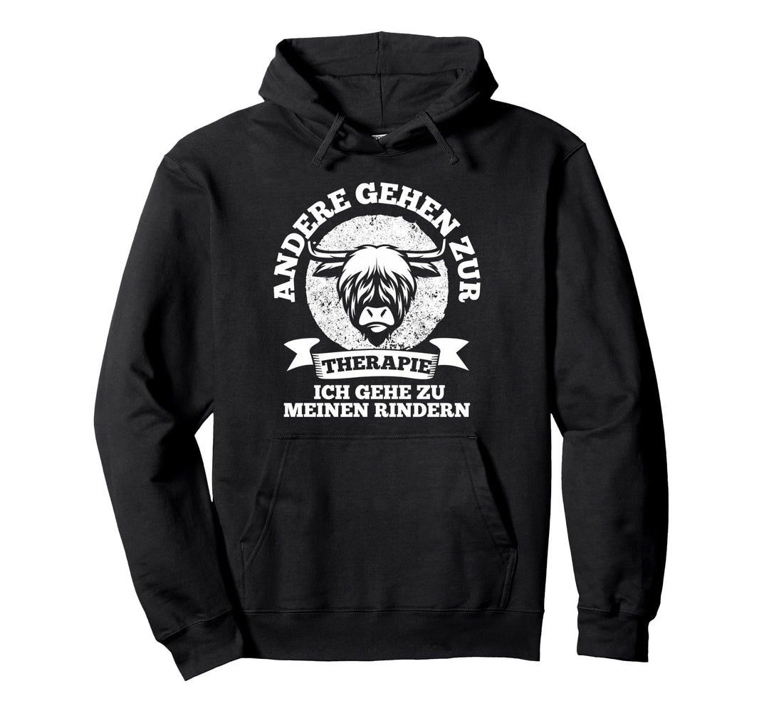 Schottisches Hochlandrind Rind Rinder Highland Cattle Pullover Hoodie