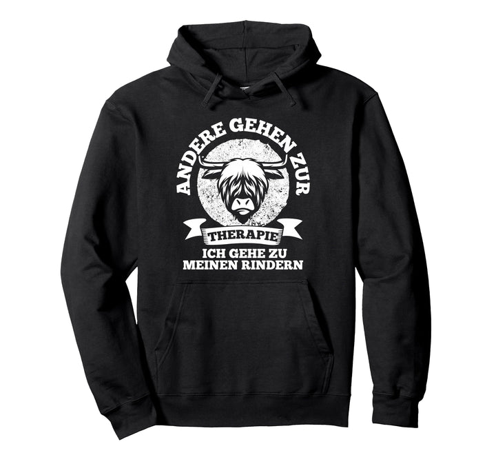 Schottisches Hochlandrind Rind Rinder Highland Cattle Pullover Hoodie