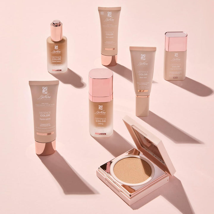 BioNike Defence Color Foundation Hydra Glow Feuchtigkeitsspendend 24h 30ml - 102 Cremes