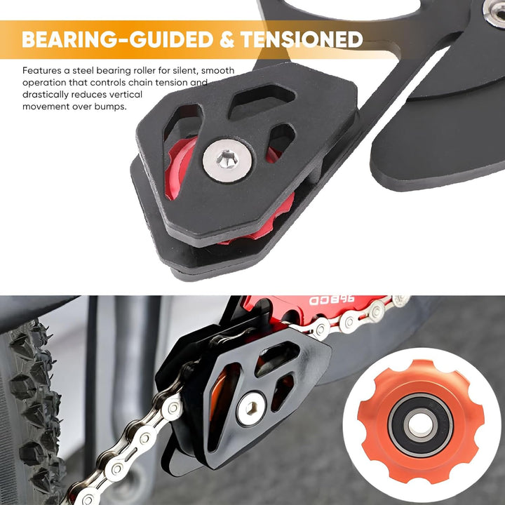BESNIN Kettenführung ISCG-05 Mountainbike Kettenführung Bike MTB Kettenführung für 1x System Schwarz