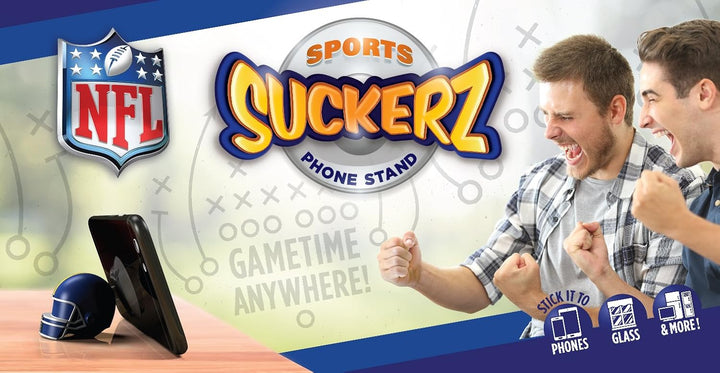NFL Sports Suckerz New York Giants Football & Helmet Phone Stand