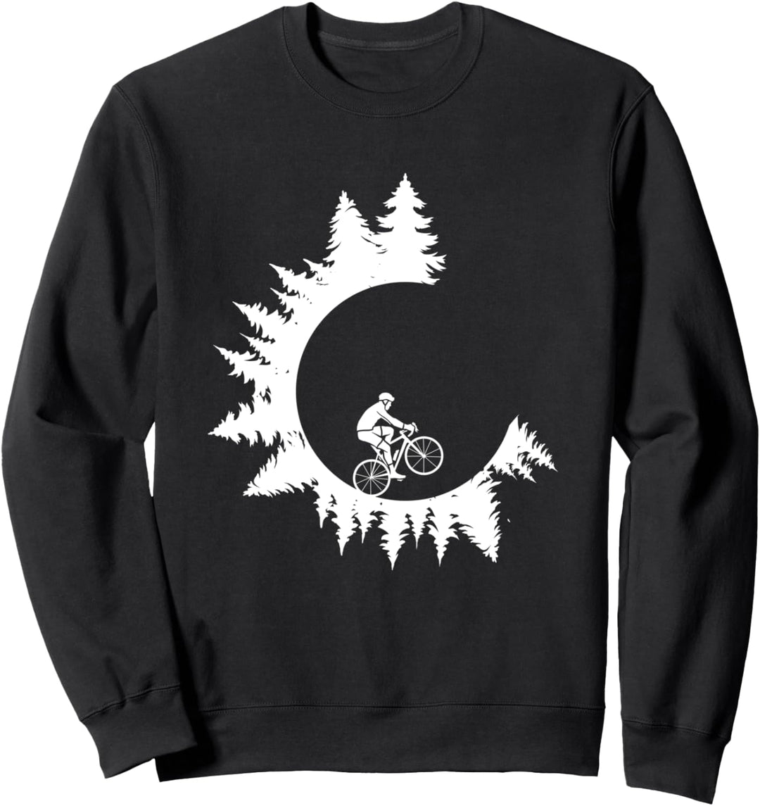 Rennrad Abenteuer Natur Wald Rennen Fahren Fahrrad Bike Sweatshirt