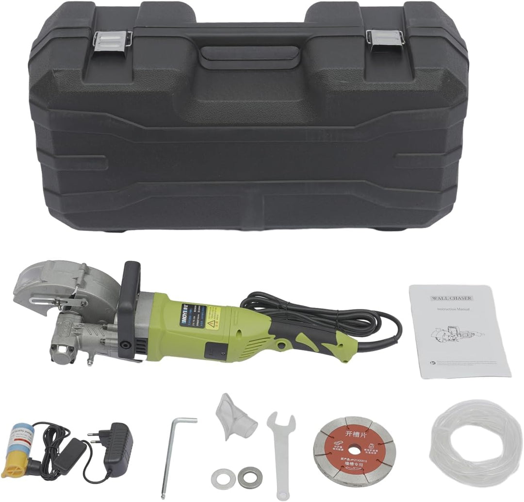 ROGONPDK 4KW Elektrische Schlitzfräse Wandfräse Elektrische Sicher Mauernutfräse Mauernutfräse Schli