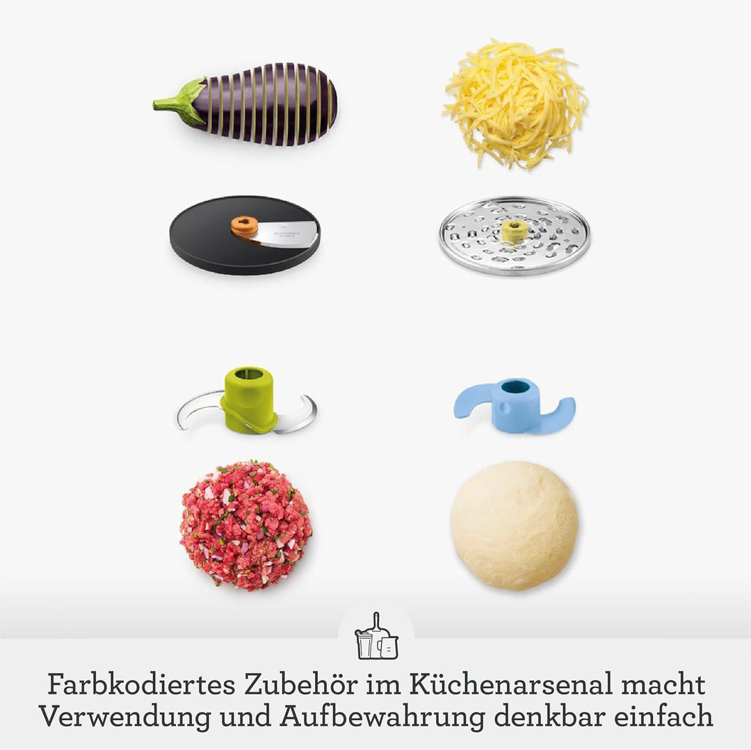 Sage - The Paradice 9 - Küchenmaschine inklusive Zubehörbox - Würfeln, Hobeln, Kneten, Scheiben schn