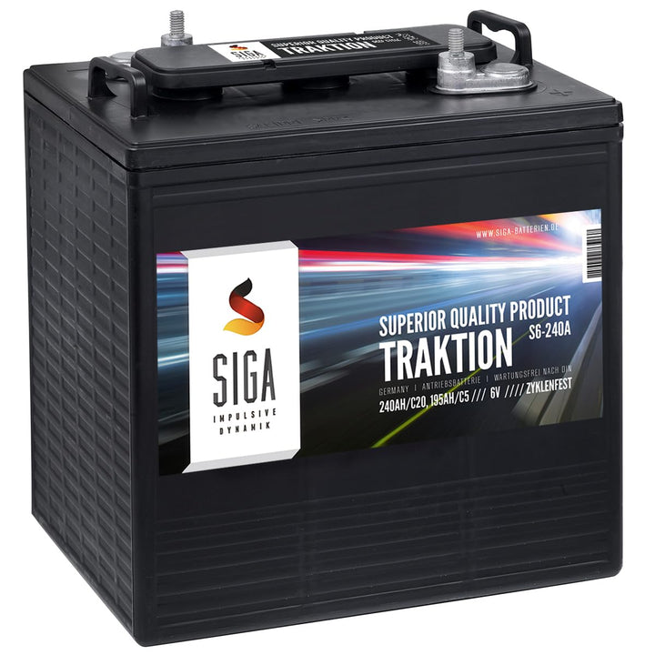 Antriebsbatterie 6V 240Ah Traktion Batterie Stapler Hubwagen Hebebühne Kehrmaschinen Solar