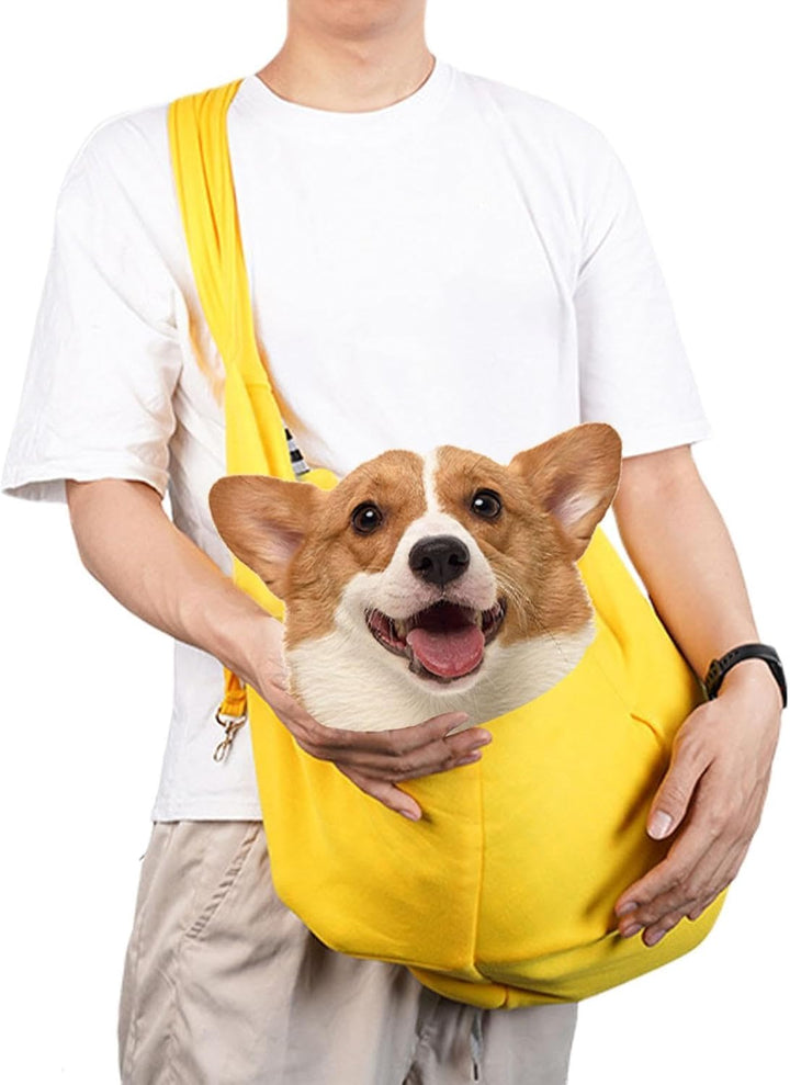 Kleine Hunde Katzen Carrier, Handfreie sichere Hundetragetasche für Hunde, Atmungsaktiver Babytrage
