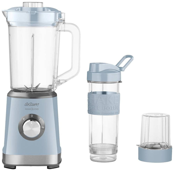 Arzum AR1159 ARZUM MAGICBLEND JUG BLENDER, 500 W motor power, stainless steel, 1200 ml Jar, ice-crus