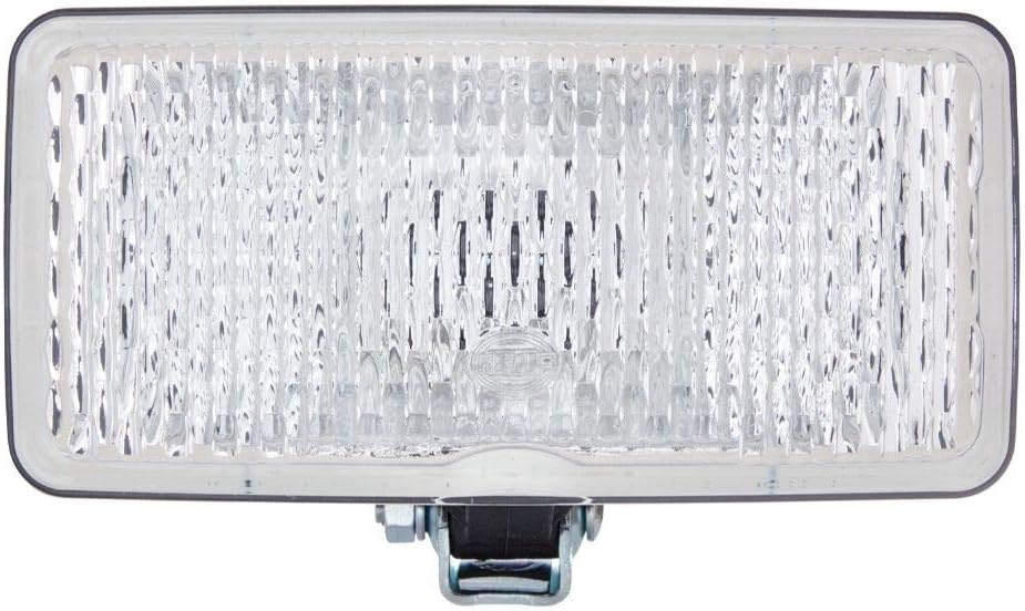 HELLA - Halogen-Arbeitsscheinwerfer 5700 - 24/12V - Anbau/geschraubt - stehend/schwenkbarer Montageb