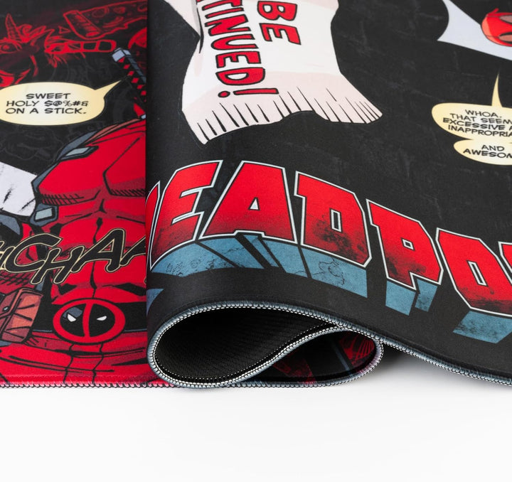 Grupo Erik Gaming Mauspad XXL Marvel Deadpool Gaming Mousepad XXL rutschfest und Wasserabweisend Mau