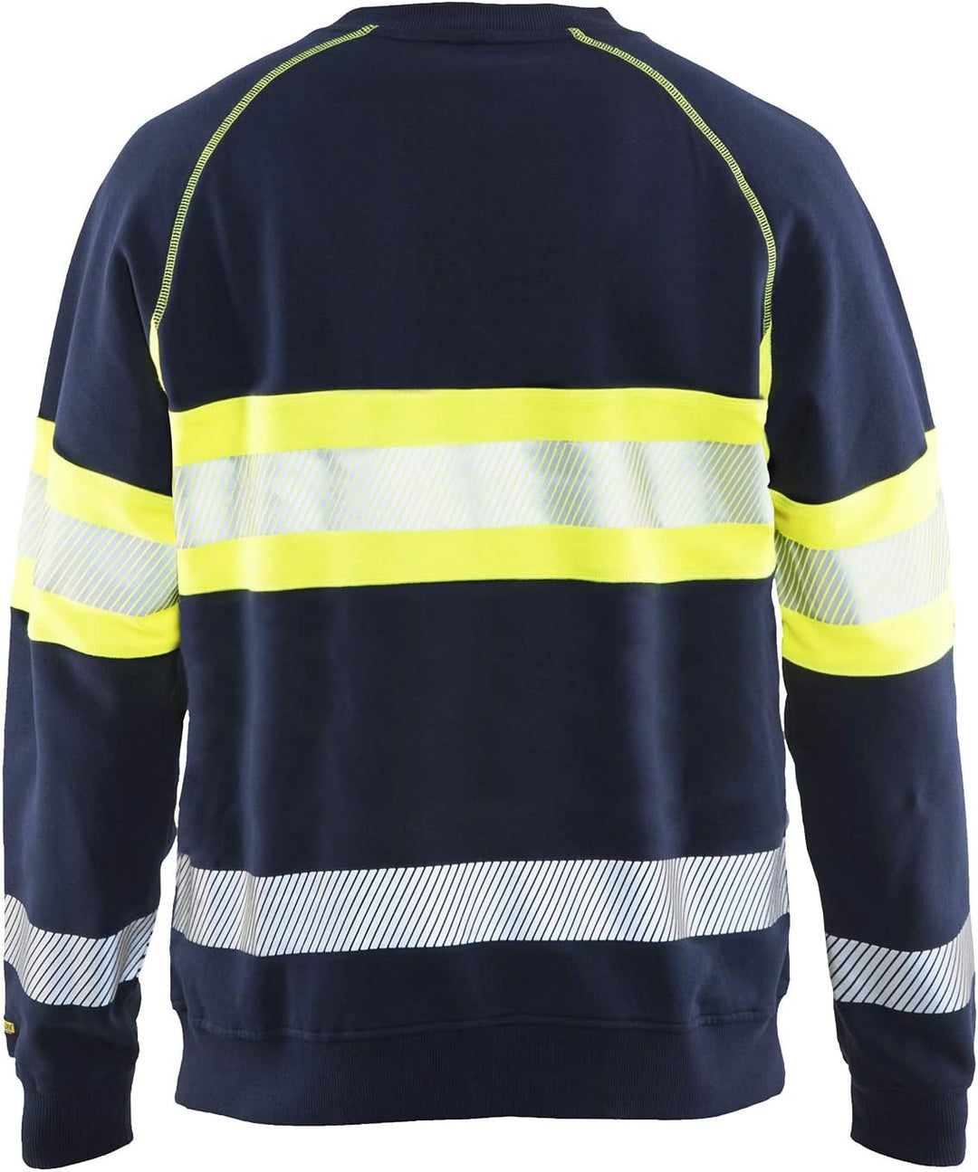 Blakläder Unisex Hi Vis Sweater Sweater High-Vis Grösse M in Marineblau/gelb 4XL Marineblau/Gelb (Hi