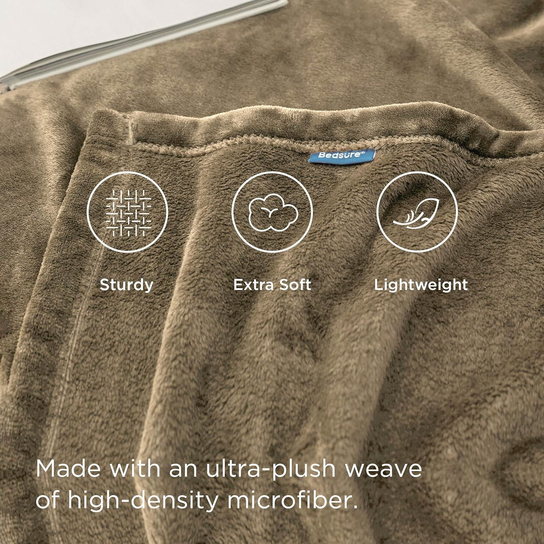 BEDSURE Kuscheldecke Flauschig Decke Fleecedecke - Wohndecke Warm Winter Weich, Sofadecke Kleine, De