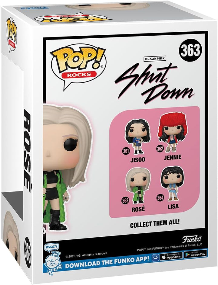 Funko Pop! Rocks: Blackpink - Rose - Vinyl-Sammelfigur - Geschenkidee - Offizielle Handelswaren - Sp