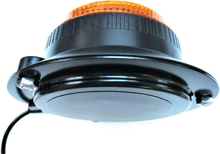 Rundumleuchte LED 4 Blitzmuster 9-80V ECE R65 R10 E9 Magnet für PKW LKW Traktor