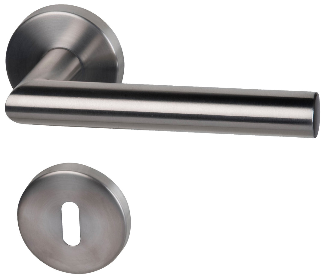Süd-Metall 32516600 Edelstahl Ronny II-R Türbeschlag für Zimmertüren