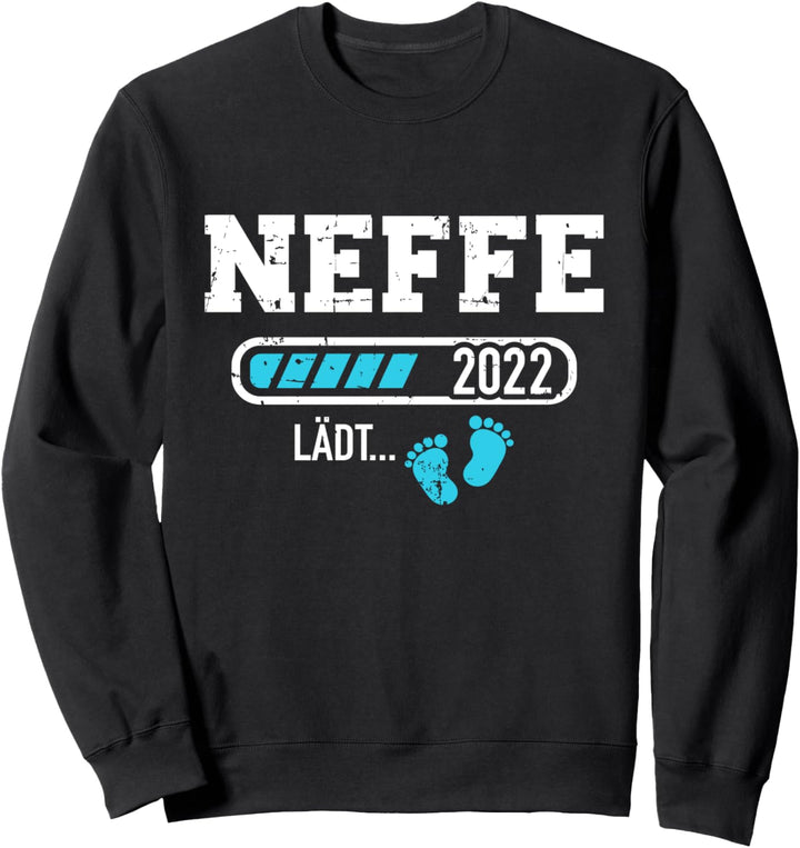 Neffe 2022 lädt Schwangerschaft verkünden Sweatshirt
