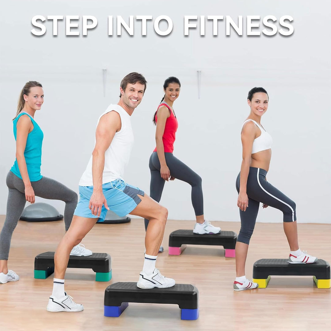 BalanceFrom Unisex-Erwachsene Aerobic-Stepper, Grau