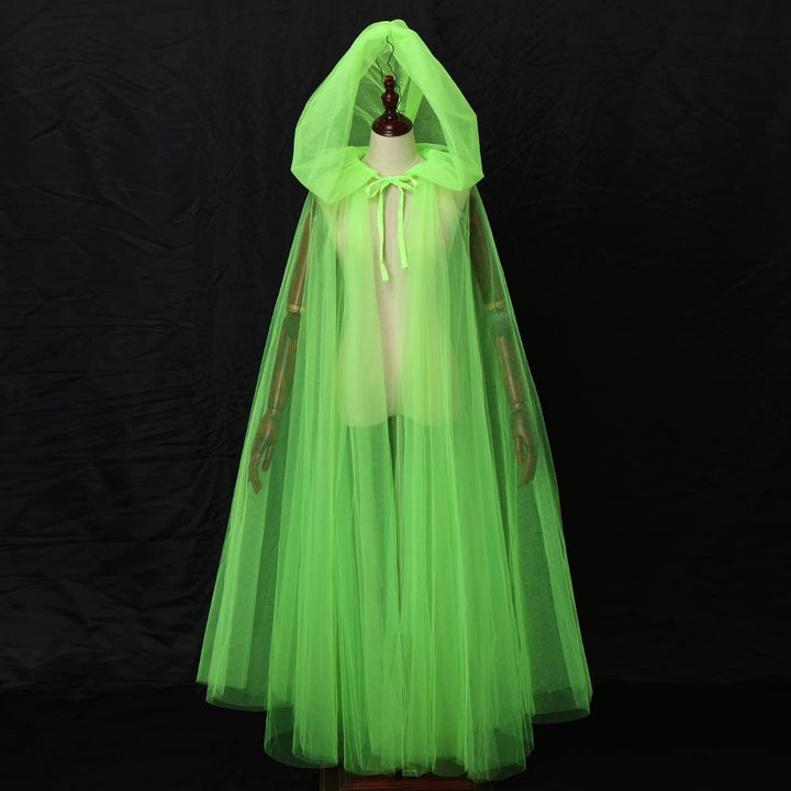 GRACEART Umhang mit Kapuze Zubehör für Halloween-Kostüm Mantel Böse Königin Cosplay Kostüme Lange Va