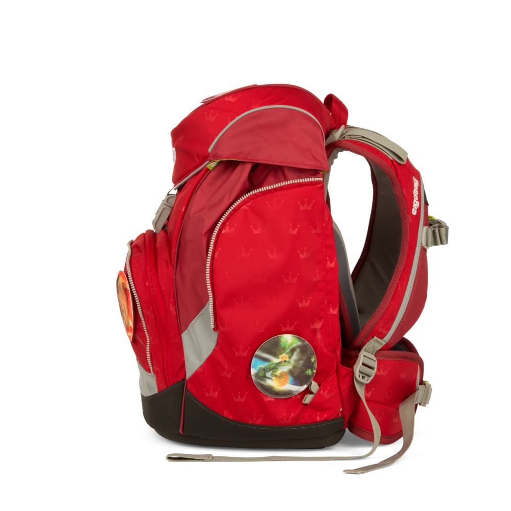 Ergobag Pack Küss Den Bär Schulrucksack Set 6tlg, Rot