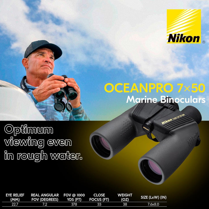 Nikon 7X50 CF WP Oceanpro Ohne Kompass, Ohne Kompass