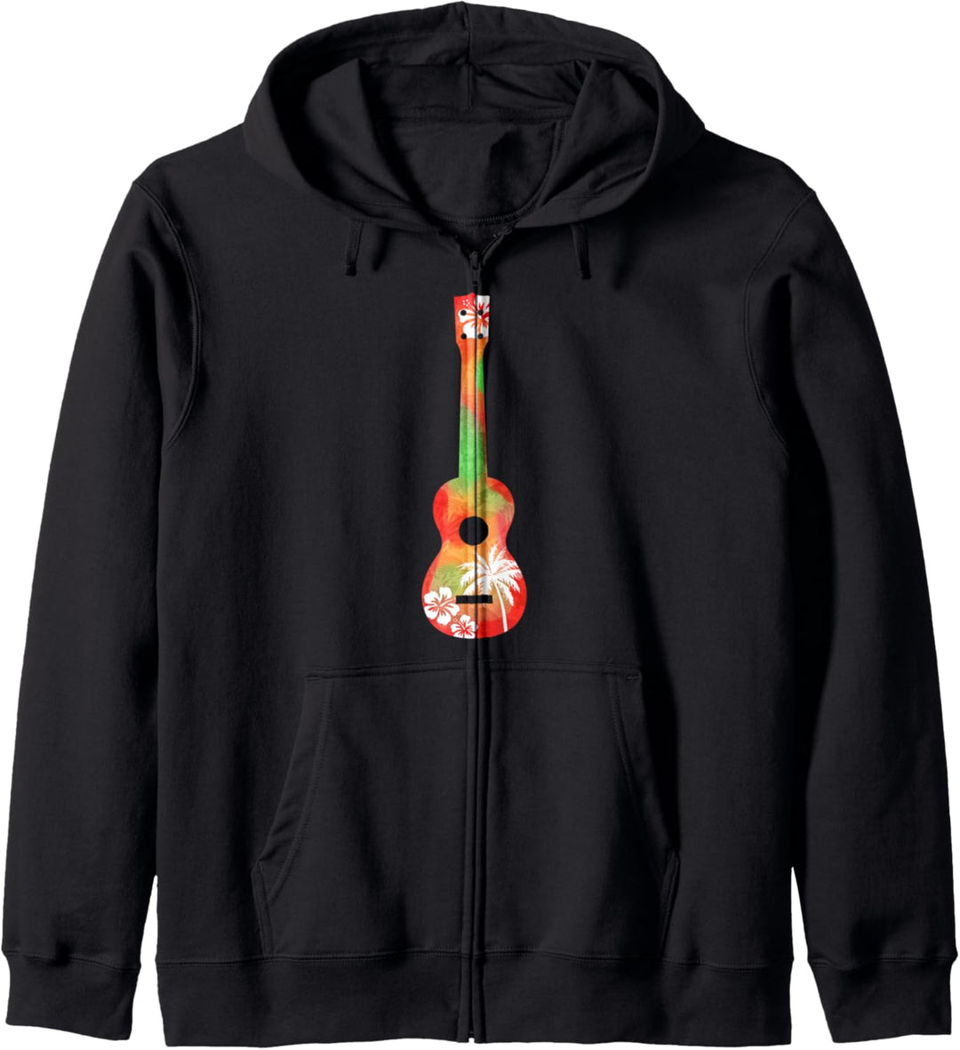 Ukulele Gitarre Akustik Geschenk Kapuzenjacke