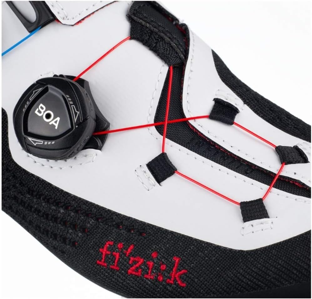 Fizik Unisex X3 Vento Overcurve Fahrradschuhe 40.5 EU Schwarz Weiss, 40.5 EU Schwarz Weiss