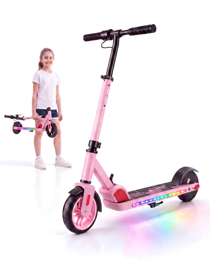 Caroma Elektroroller für Kinder von 6-12 Jahren, 150W Motor bis 16 km/h E Scooter, Faltbarer E Rolle