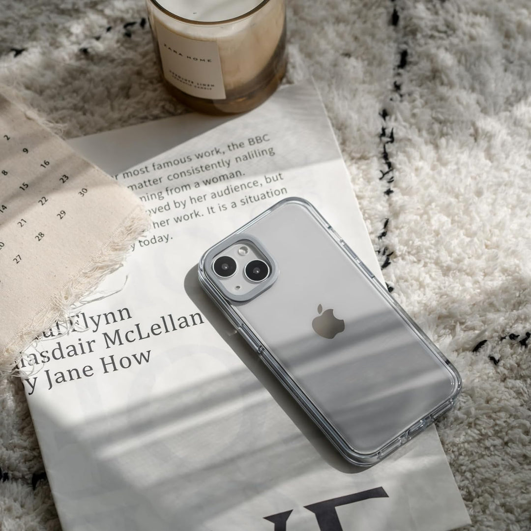 RHINOSHIELD Crystal Clear Case kompatibel mit [iPhone 15 Pro] | Fortschrittliche Vergilbungsresisten