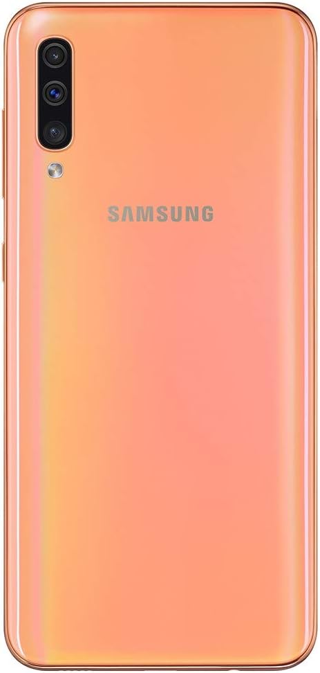Samsung Galaxy A50 Smartphone (16.3cm (6.4 Zoll) 128GB interner Speicher, 4GB RAM, Orange) - Deutsch