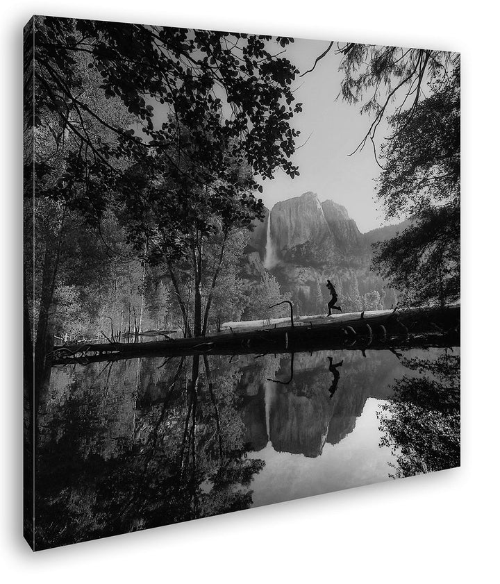 deyoli National Park in Kalifornien Format: 60x60 Effekt: Schwarz&Weiss als Leinwandbild, Motiv fert