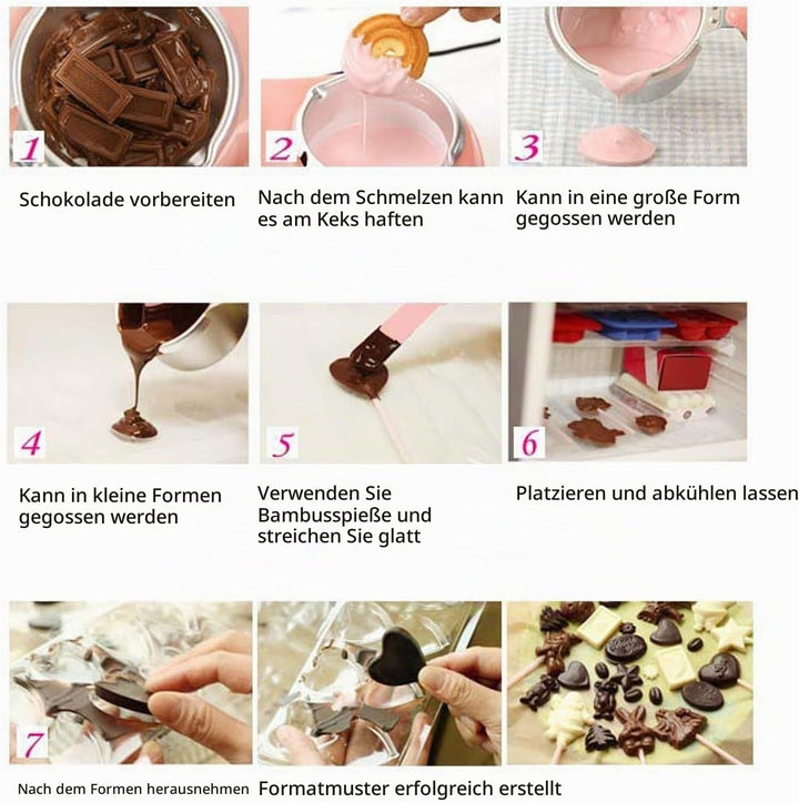 Süssigkeiten-Schmelztopf, Schokoladen-Schmelztopf, Elektrische Schokoladen-Fondue-Schmelzmaschine Mi