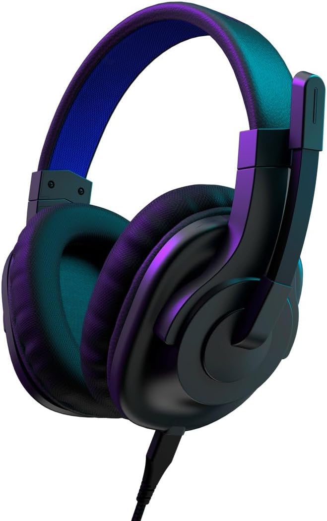 uRage Gaming-Headset SoundZ 100 V2, kabelgebundene Multi-Plattform Kopfhörer für PS4/PS5/PC/Xbox/Lap