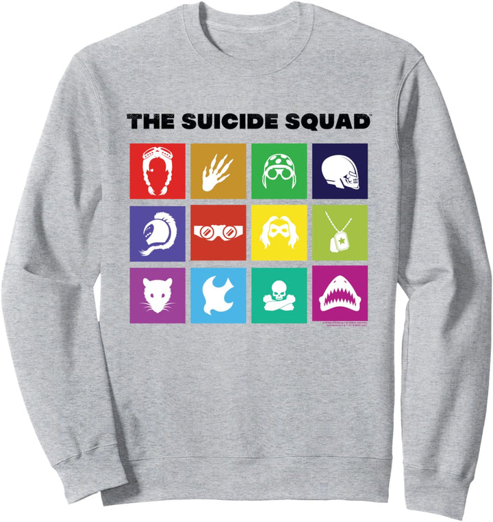The Suicide Squad Squad Icons Sweatshirt